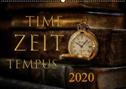 Time - Zeit - Tempus (Wandkalender 2020 DIN A2 quer)