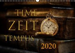 Time - Zeit - Tempus (Wandkalender 2020 DIN A3 quer)