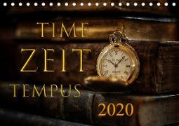 Time - Zeit - Tempus (Tischkalender 2020 DIN A5 quer)
