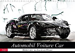 Automobil Voiture Car (Wandkalender 2020 DIN A4 quer)