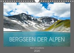 Bergseen der Alpen (Wandkalender 2020 DIN A4 quer)