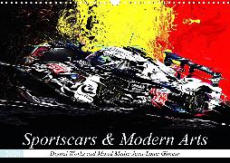 Sportscars & Modern Arts (Wandkalender 2020 DIN A3 quer)