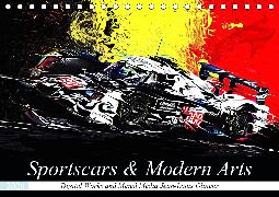 Sportscars & Modern Arts (Tischkalender 2020 DIN A5 quer)
