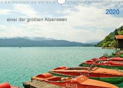 Der Walchensee - einer der größten Alpenseen (Wandkalender 2020 DIN A4 quer)