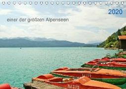 Der Walchensee - einer der größten Alpenseen (Tischkalender 2020 DIN A5 quer)
