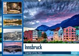 Innsbruck - Capital of the AlpsAT-Version (Wandkalender 2020 DIN A2 quer)