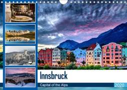 Innsbruck - Capital of the AlpsAT-Version (Wandkalender 2020 DIN A4 quer)