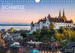 Schweiz - Die schönsten Städte (Wandkalender 2020 DIN A4 quer)