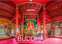 BUDDHA - Buddhistische Tempel in Nordthailand (Wandkalender 2020 DIN A2 quer)