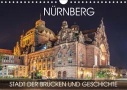 Nürnberg - Stadt der Brücken und Geschichte (Wandkalender 2020 DIN A4 quer)