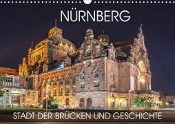 Nürnberg - Stadt der Brücken und Geschichte (Wandkalender 2020 DIN A3 quer)