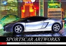 SPORTSCAR ARTWORKS Creative Works by Jean-Louis Glineur (Wandkalender 2020 DIN A4 quer)