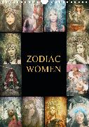 Zodiac Women (Wall Calendar 2020 DIN A4 Portrait)