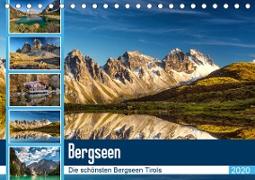 Tiroler Bergseen (Tischkalender 2020 DIN A5 quer)
