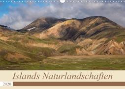 Islands Naturlandschaften (Wandkalender 2020 DIN A3 quer)