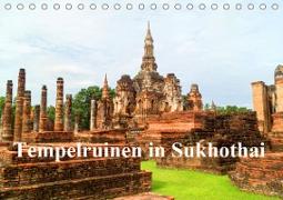 Tempelruinen in Sukhothai (Tischkalender 2020 DIN A5 quer)