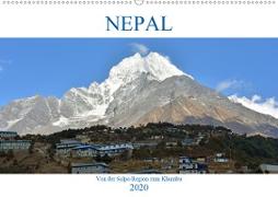 NEPAL, von der Salpa-Region zum Khumbu (Wandkalender 2020 DIN A2 quer)