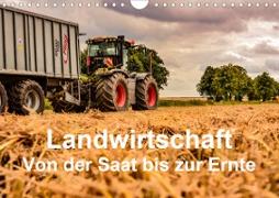 Landwirtschaft - Von der Saat bis zur Ernte (Wandkalender 2020 DIN A4 quer)