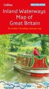 Collins Nicholson Inland Waterways Map of Great Britain