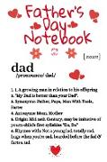 Father's Day Notebook