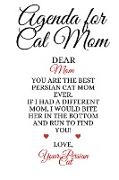 Agenda For Cat Mom