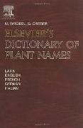 Elsevier's Dictionary of Plant Names