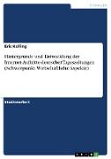 Hintergründe und Entwicklung der Internet-Auftritte deutscher Tageszeitungen (Schwerpunkt: Wirtschaftliche Aspekte)