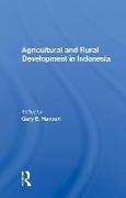 Agricultural And Rural Development In Indonesia