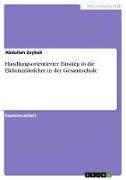 Handlungsorientierter Einstieg in die Elektrizitätslehre in der Gesamtschule