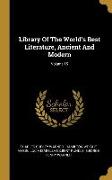 Library Of The World's Best Literature, Ancient And Modern, Volume 15