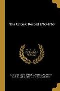 The Critical Record 1763-1765