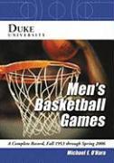 Duke University Men's Basketball Games