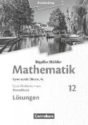 Bigalke/Köhler: Mathematik, Brandenburg - Ausgabe 2019, 12. Schuljahr, Grundkurs, Lösungen zum Schülerbuch