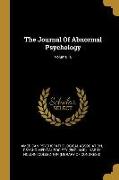 The Journal Of Abnormal Psychology, Volume 10