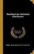 Handbuch der römischen Alterthümer