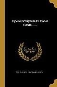 Opere Complete Di Paolo Costa