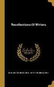 Recollections Of Writers