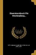 Staatshandbuch Für Württemberg