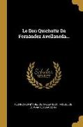 Le Don Quichotte De Fernández Avellaneda