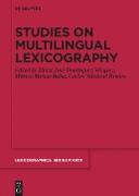 Studies on multilingual lexicography