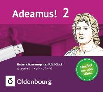 Adeamus!, Ausgabe C - Latein als 2. Fremdsprache, Band 2, Unterrichtsmanager Plus auf USB-Stick, Inkl. E-Book als Zugabe und Begleitmaterialien