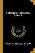 Philosophie Fondamentale, Volume 2