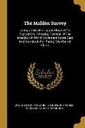 The Malden Survey: A Report On The Church Plants Of A Typical City, Showing The Use Of The Interchurch World Movement Score Card And Stan