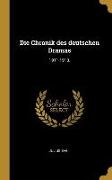 Die Chronik des deutschen Dramas: 1911-1913