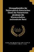 Sitzungsberichte der Philosophisch-historischen Classe der Kaiserlichen Akademie der Wissenschaften, sechszehnter Band