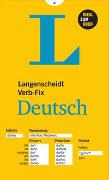 Langenscheidt Verb-Fix Deutsch - Deutsche Verben auf einen Blick - Ideal zum Üben