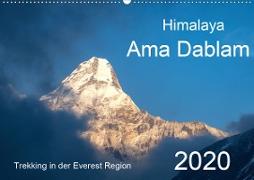 Himalaya Ama Dablam (Wandkalender 2020 DIN A2 quer)