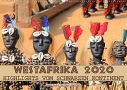 Westafrika, Highlights vom schwarzen Kontinent (Wandkalender 2020 DIN A2 quer)