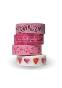 Washi Tapes Set Rosa »Du bist geliebt!«