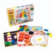 Plus- Plus Big Picture Puzzles - Basic Color Mix, Construction Toy